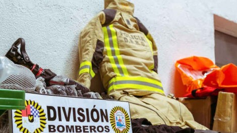 La División de Bomberos Provincial recibió equipamiento