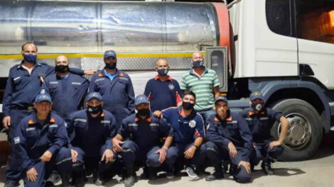 Bomberos de San Francisco de Bellocq con nuevo cisterna