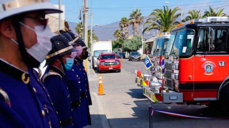 Choapa: Acuerdo entre Minera Los Pelambres y Bomberos