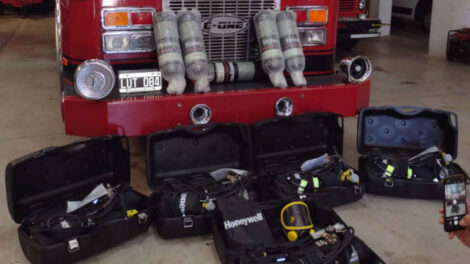 Bomberos Voluntarios de Monte Buey con nuevos equipos