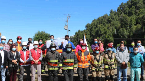 Entregan terreno para construcción de Cuartel de Bomberos