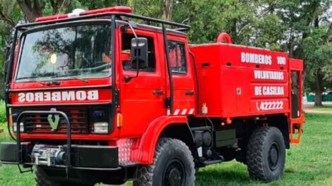 Bomberos anunció la adquisición de nueva autobomba