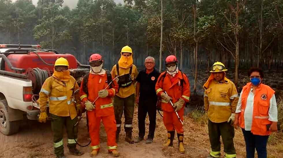 Incendios en Corrientes: el SNBV en Alerta Roja