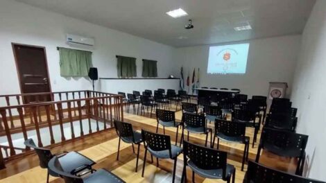 Bomberos de Dalmacio Vélez presentaron su nuevo auditorio