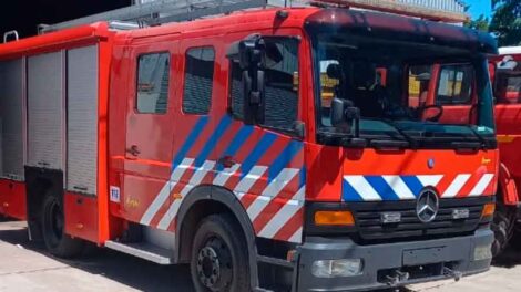 Bomberos Voluntarios de Villa Nueva con nueva unidad