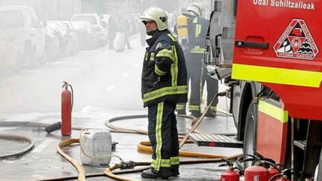 Nuevo camión de Bomberos para Bomberos de Vitoria