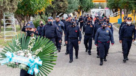 Realizaron un sentido homenaje al sargento primero Luis Gramajo