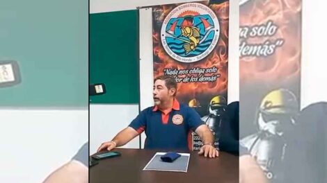 Bomberos de Termas ofrecieron una conferencia de prensa