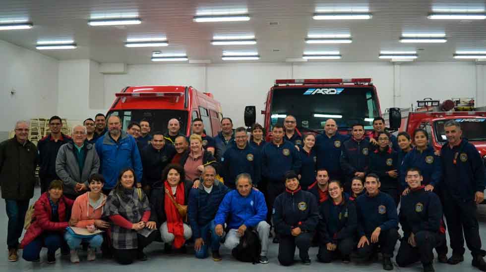 Bomberos Voluntarios de Rawson renovó su comisión directiva