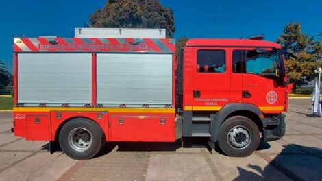 Entrega de 6 Bombas Semiurbanas para Bomberos de Los Lagos