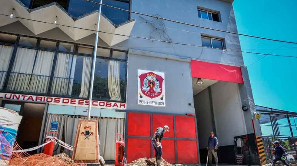 Robo en el cuartel de Bomberos Voluntarios de Escobar