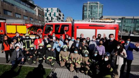 Aprueban millonaria inversión para equipamiento de protección a Bomberos