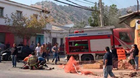 Bomberos de La Calera pagó millonaria indemnización por chocar una casa