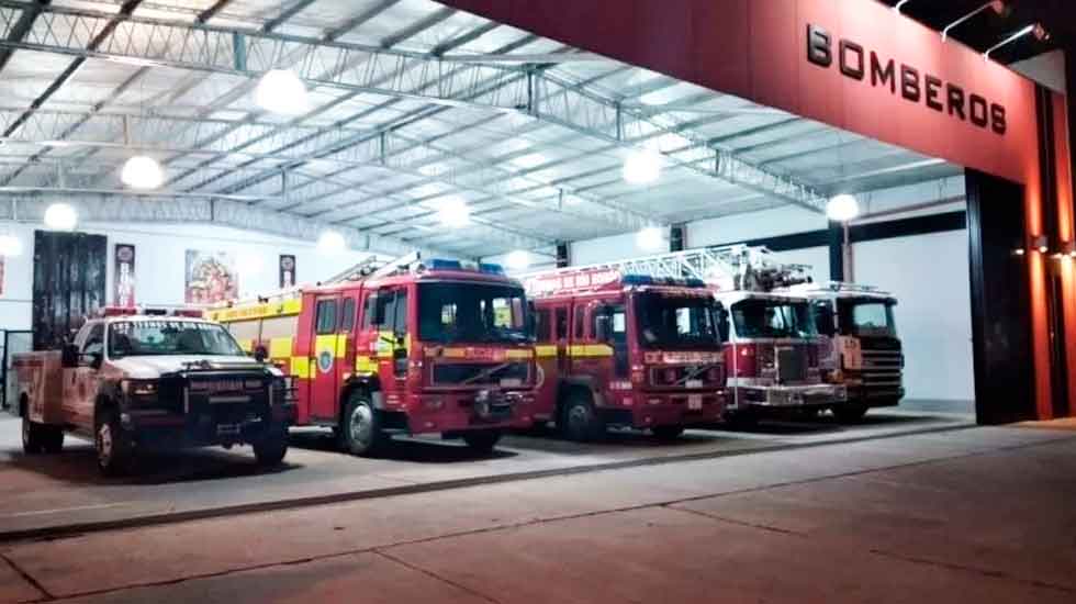 Allanaron el cuartel de Bomberos Voluntarios de Las Termas