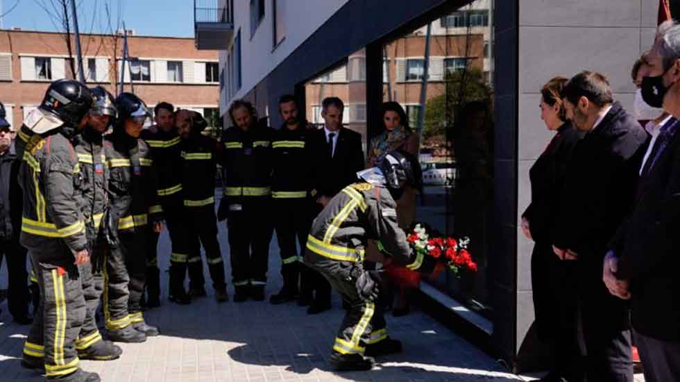 El bombero José Garrido ya tiene una calle con su nombre