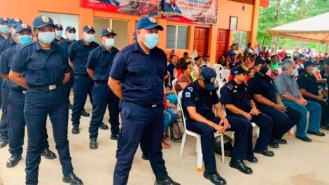 Inauguración de la estación de Bomberos de Yalagüina