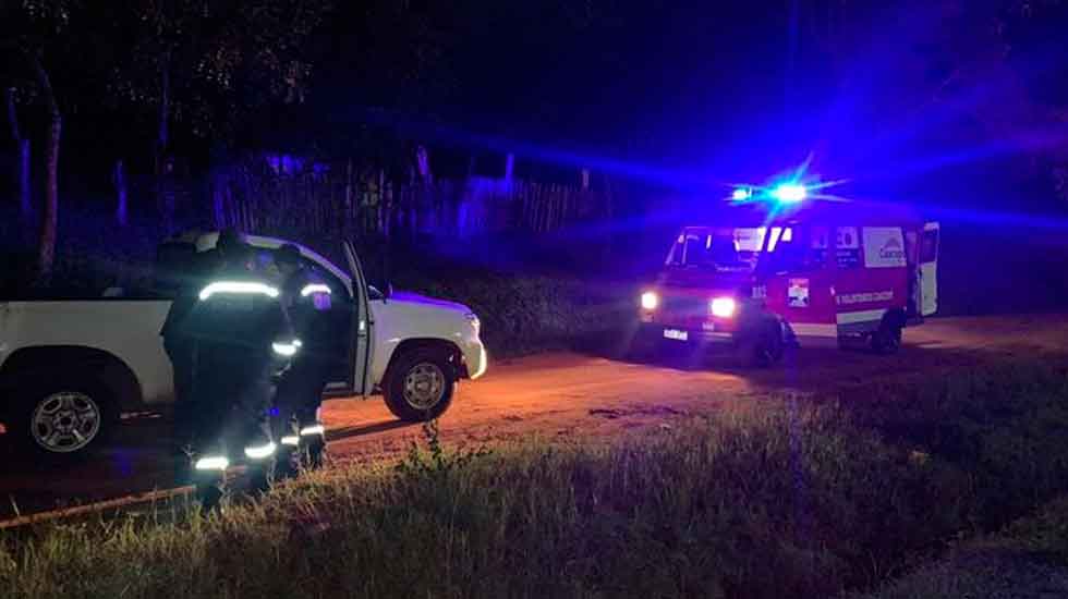 Dio a luz en un carro de bomberos en pleno Día de la Madre