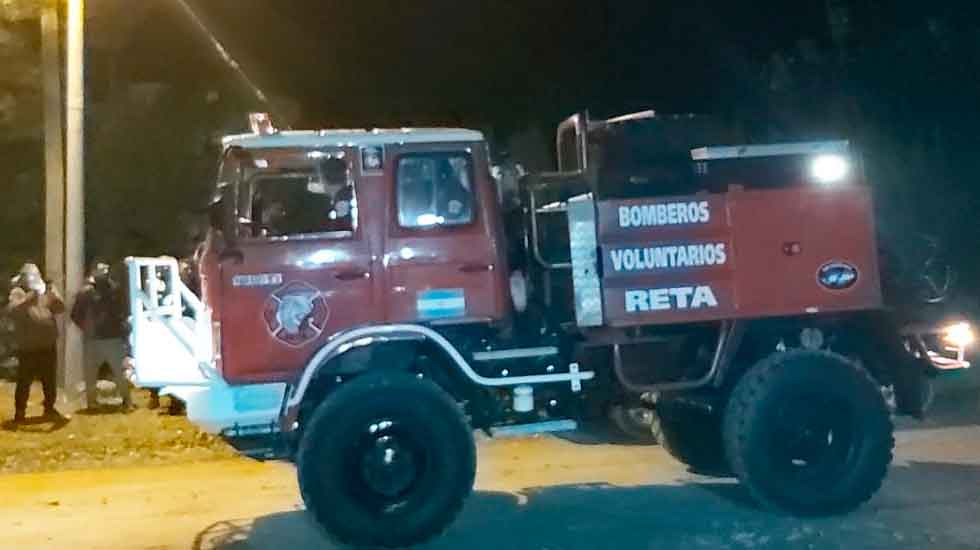 Bomberos de Reta sumaron una unidad forestal a su flota