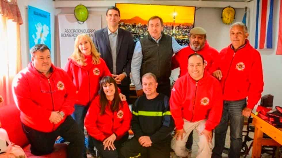 Bomberos Voluntarios de Tunuyán tienen nuevos equipamientos