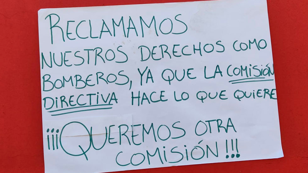 Laumann: “La Justicia deberá resolver la situación de los bomberos de Candelaria”