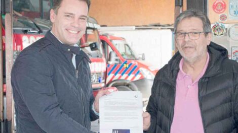 La Tarjeta +U llegó a los bomberos voluntarios de Río Grande