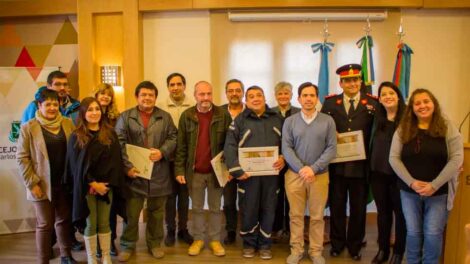 El Concejo distinguió a bomberos voluntarios retirados