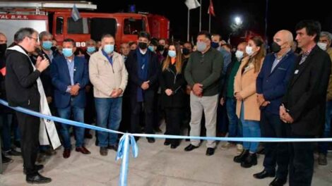 Inauguran base operativa de Bomberos y Defensa Civil