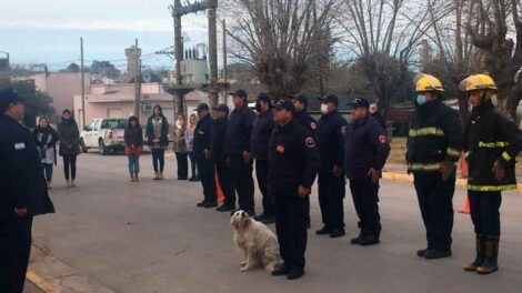 El Destacamento de Bomberos de Sierras Bayas celebró sus 24 años