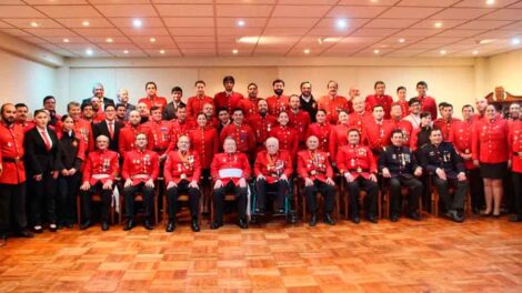 1° Compañía de Bomberos de Temuco celebró 122 años de servicio