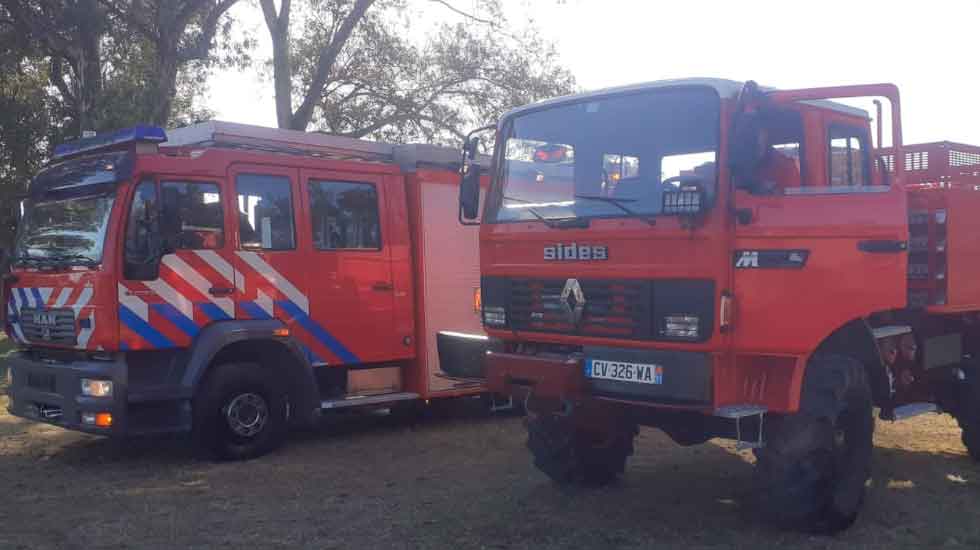 Bomberos Voluntarios de Santa Rosa de Calamuchita con nuevas unidades