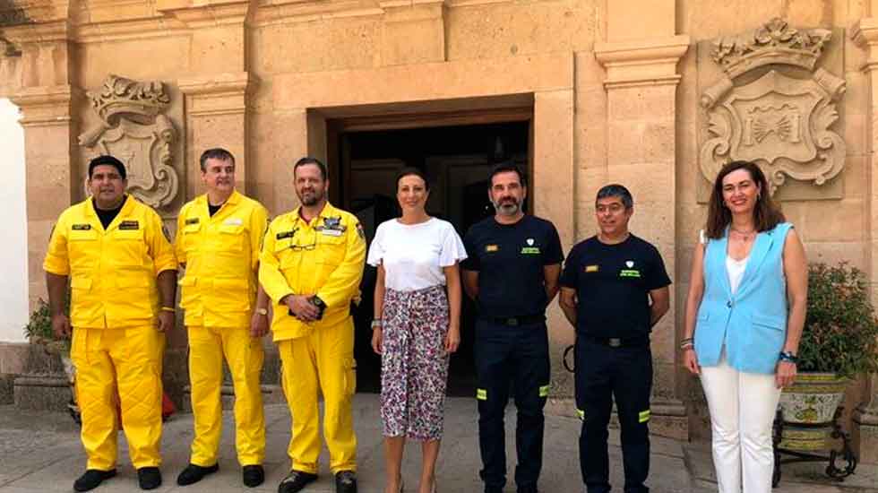 Bomberos de Paraguay visitan Ronda para intercambiar conocimientos