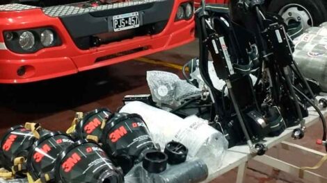 Bomberos compraron nuevo equipamiento de protección personal