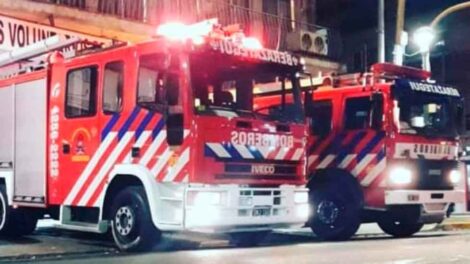 Se quejó de la sirena de los bomberos y los vecinos le salieron al cruce