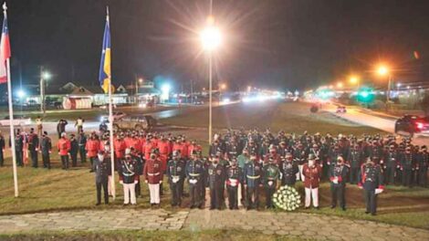 Punta Arenas: Bomberos celebraron su día nacional