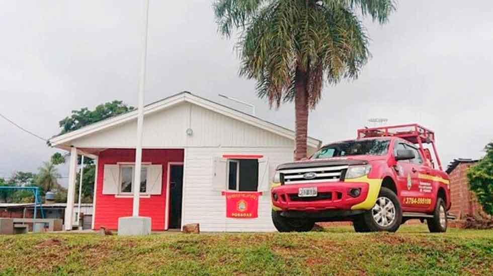 Bomberos voluntarios de Itaembé Miní con nueva base en Costa Sur