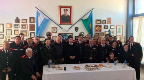 Bomberos Voluntarios de Las Flores cumplió 62 años