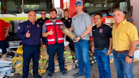 Donan Equipamiento A Bomberos De Caborca