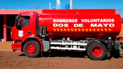 Bomberos de Dos de Mayo adquirieron un nuevo un camión cisterna