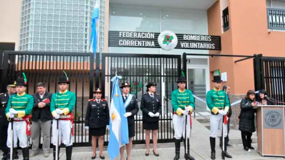 Inauguraron sede de la Federación de Bomberos Voluntarios