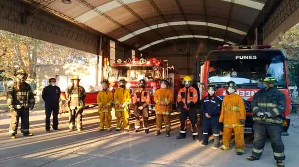 El Cuartel de Bomberos de Funes cumplió 26 años