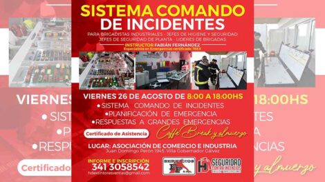 Curso de Pre Planificación de las emergencias y sistema comando de incidentes