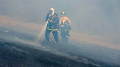 Bomberos refutaron denuncias de grupos ambientalistas