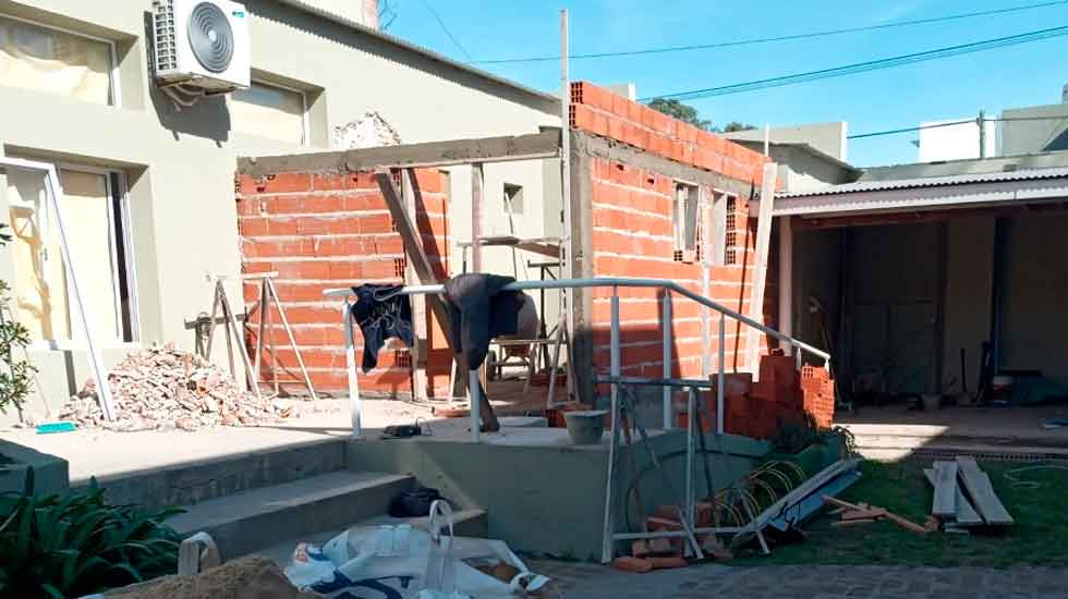 Comenzó la construcción del lavadero industrial en el cuartel de Chascomús