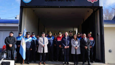 Se inauguró el cuartel de Bomberos de Julia Dufour