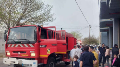 Los Bomberos de Lincoln adquirieron una nueva unidad forestal