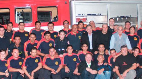 Bomberos de Florencio Varela presentaron nueva unidad