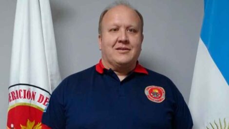 Rubén Oliva es el nuevo presidente de la Federación Chubutense de Bomberos