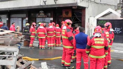 Bomberos de Ushuaia rechazan recorte a los cuarteles