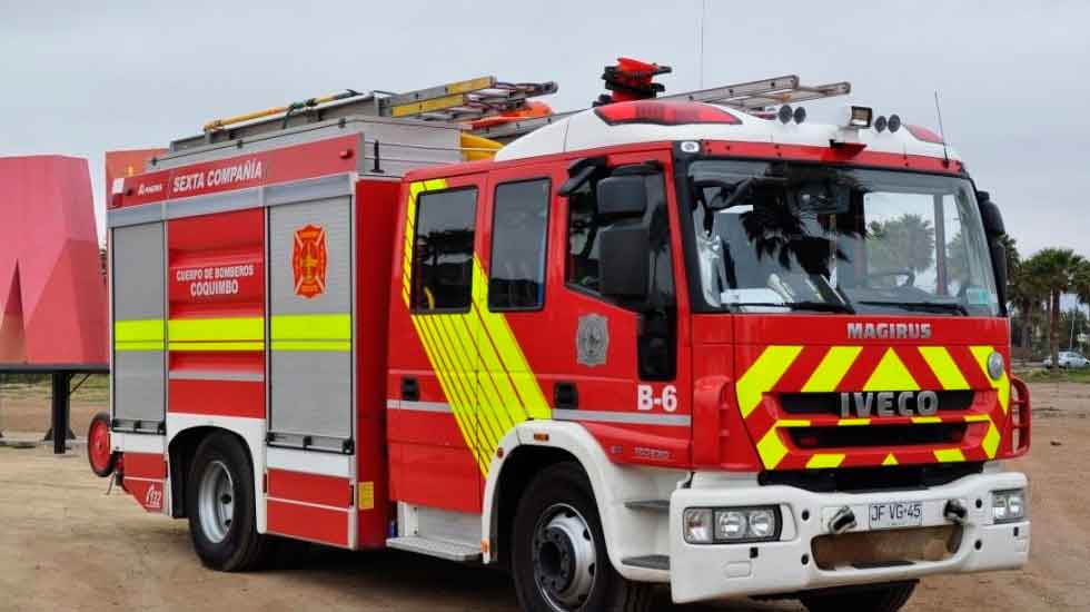 Bomberos de Coquimbo contarán con nuevos equipos de comunicaciones