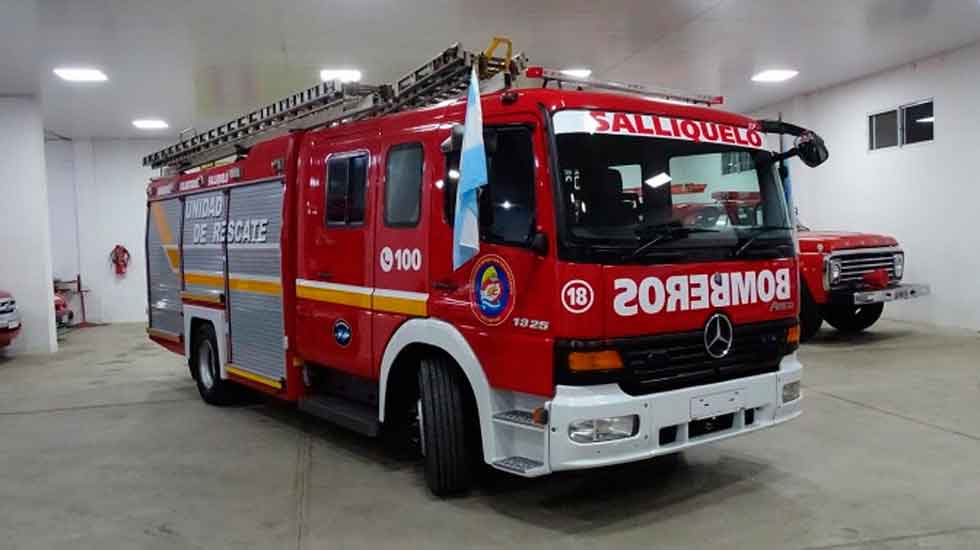 Bomberos Voluntarios presentó nueva unidad de rescate